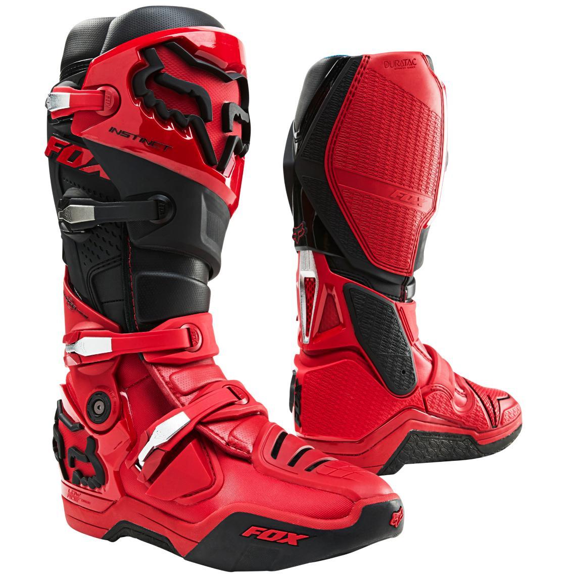 Мотоботы Fox Instinct Boot Red/Black