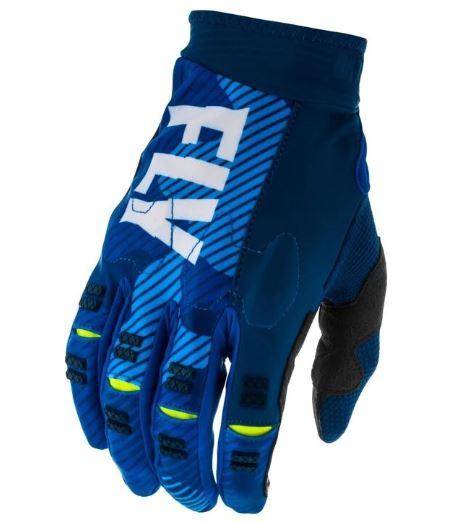 Перчатки FLY RACING EVOLUTION DST синие/белые (2020)