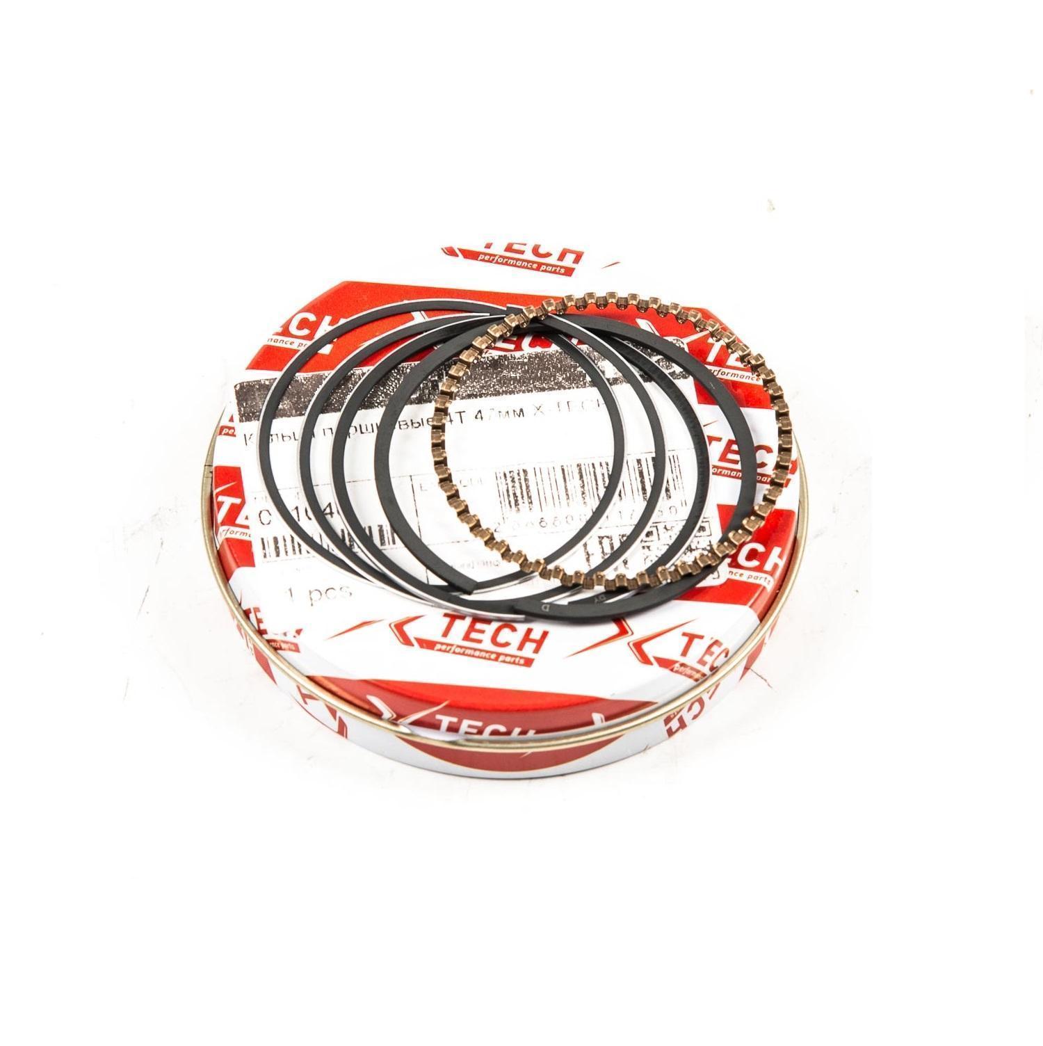 Поршневые кольца X-TECH 4T d=52,4 мм 152FMI 110 cc