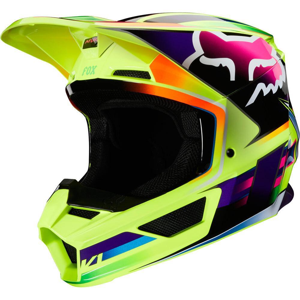 Мотошлем Fox V1 Gama Helmet Yellow