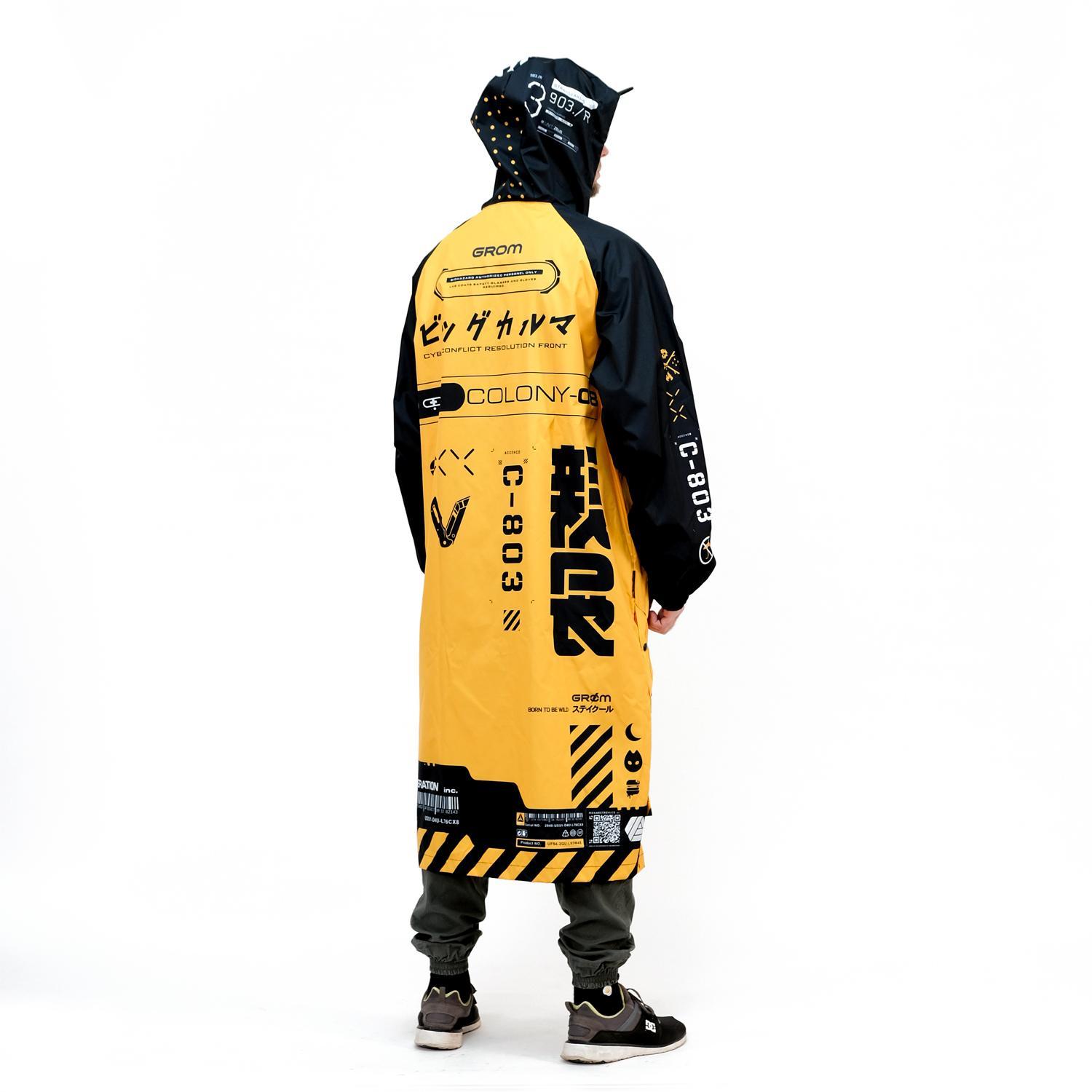 Дождевик Grom Cyber yellow